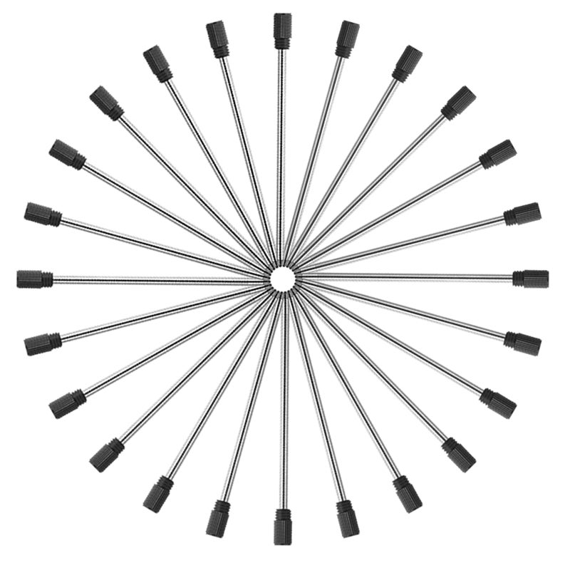 DUNBONG Ballpoint Metal D1 Refill for Multifunction Pen, Black pack of 5 pieces (Black) - Image 4